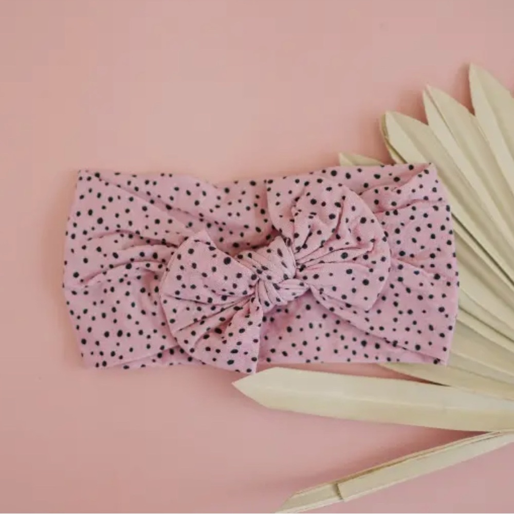 Golden Dot Lane | Baby Nylon Headbands (4-Pack)
